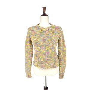 New Look Colorful Knit Sweater | Small